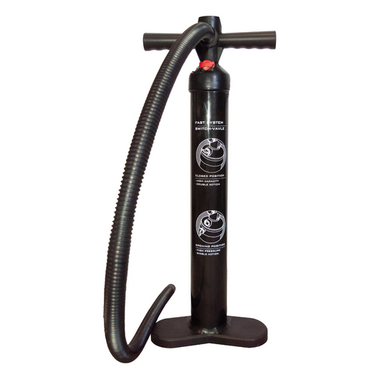 Double action air pump